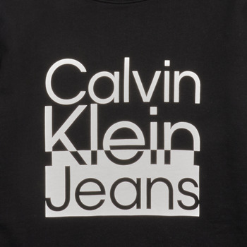 Calvin Klein Jeans BOX LOGO SWEATSHIRT Black