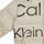 Clothing Girl Duffel coats Calvin Klein Jeans BOLD INSTITUTIONAL LOGO PUFFER JACKET White