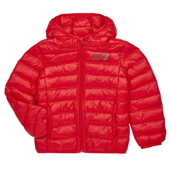 Clothing Boy Duffel coats Emporio Armani EA7 8NBB05-BN29Z-1451 Red
