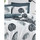 Home Bed linen Mjoll Dominik - White White black dark / Blue