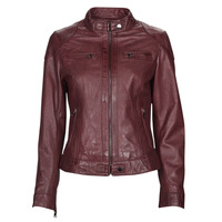 material Women Leather jackets / Imitation le Oakwood LINA 6 Bordeaux