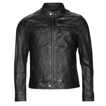 Clothing Men Leather jackets / Imitation le Oakwood GILLES 6 Black