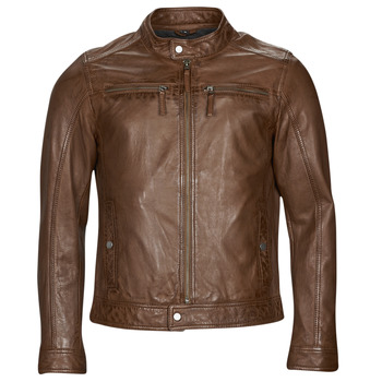 Clothing Men Leather jackets / Imitation le Oakwood GILLES 6 Cognac