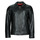 Clothing Men Leather jackets / Imitation le Oakwood CRAWFORD Black