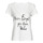 Clothing Women short-sleeved t-shirts Ikks BV10045 Ecru