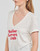 Clothing Women short-sleeved t-shirts Ikks BV10155 Ecru / Red