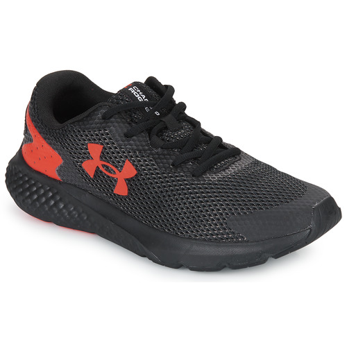 Under UA Charged 3 Reflect Black / Red - Free delivery | Spartoo NET ! - Shoes Running-shoes Men USD/$70.40