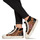 Shoes Women High top trainers No Name STRIKE MID CUT Black / Leopard