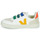 Shoes Children Low top trainers Veja SMALL V-10 White / Blue / Yellow / Green