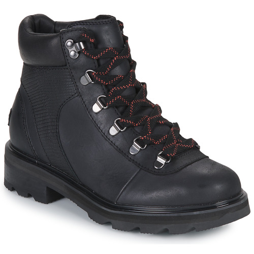 basen Kiks Overfladisk Sorel LENNOX™ HIKER STKD WP Black - Free delivery | Spartoo NET ! - Shoes  Mid boots Women USD/$184.80