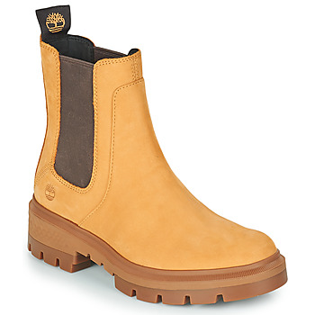 Shoes Women Mid boots Timberland Cortina Valley Chelsea Wheat