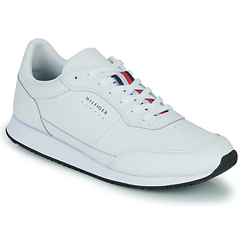 Shoes Men Low top trainers Tommy Hilfiger Runner Lo Leather White