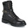 Shoes Women Mid boots Tommy Hilfiger Buckle Lace Up Boot Black