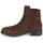 Shoes Women Mid boots Tommy Hilfiger Coin Suede Flat Boot Brown
