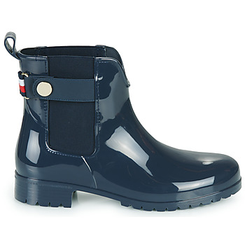Tommy Hilfiger Ankle Rainboot With Metal Detail