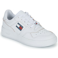 Shoes Women Low top trainers Tommy Jeans Tommy Jeans Etch Basket Wmn White