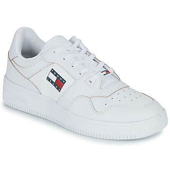 Shoes Men Low top trainers Tommy Jeans Tommy Jeans Etch Basket White