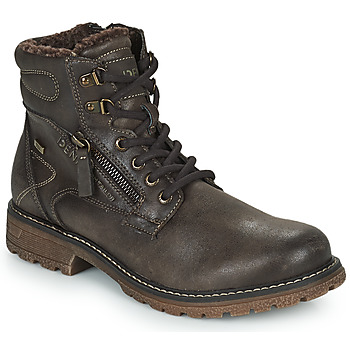 Shoes Men Mid boots Tom Tailor 4285006-MOKKA Brown