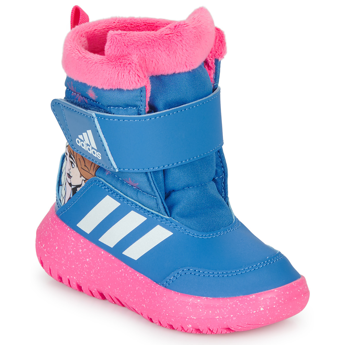 adidas Performance WINTERPLAY Frozen / Spartoo | ! delivery - - Pink I Free Shoes boots Blue NET Child Snow