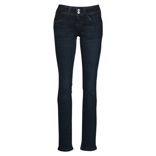 Clothing Women straight jeans Pepe jeans NEW GEN Blue