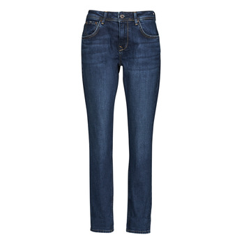 material Women straight jeans Pepe jeans VIOLET Blue