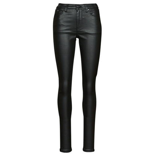 slim | ! jeans Black - Free NET Women - Spartoo REGENT delivery Clothing Pepe jeans