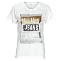 Clothing Women short-sleeved t-shirts Pepe jeans TYLER White
