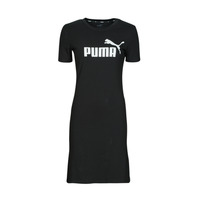 material Women Short Dresses Puma ESS SLIM TEE DRESS Black
