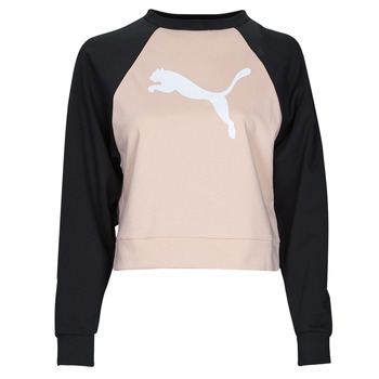 material Women sweaters Puma MODERN SPORT Black / Pink