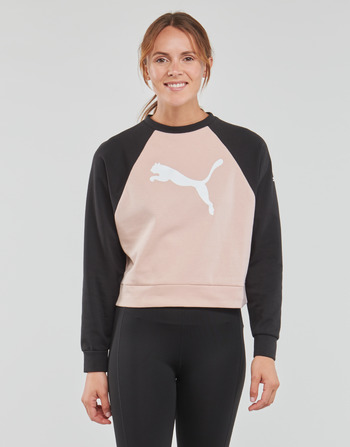 material Women sweaters Puma MODERN SPORT Black / Pink