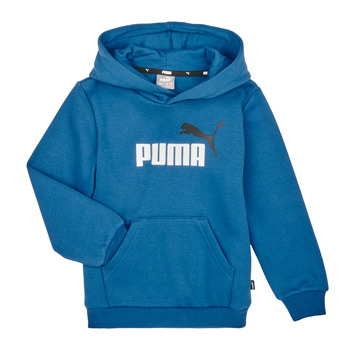 material Boy sweaters Puma ESS 2 COL BIG LOGO HOODIE Blue