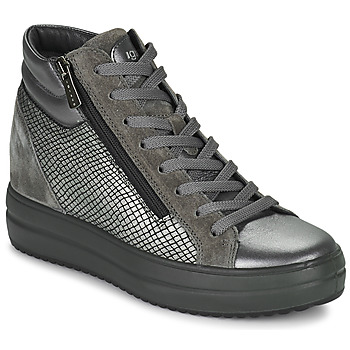 Shoes Women High top trainers IgI&CO DONNA SHIRLEY Grey