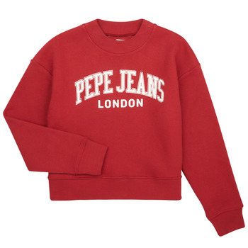 Clothing Girl sweaters Pepe jeans ELISABETH Red