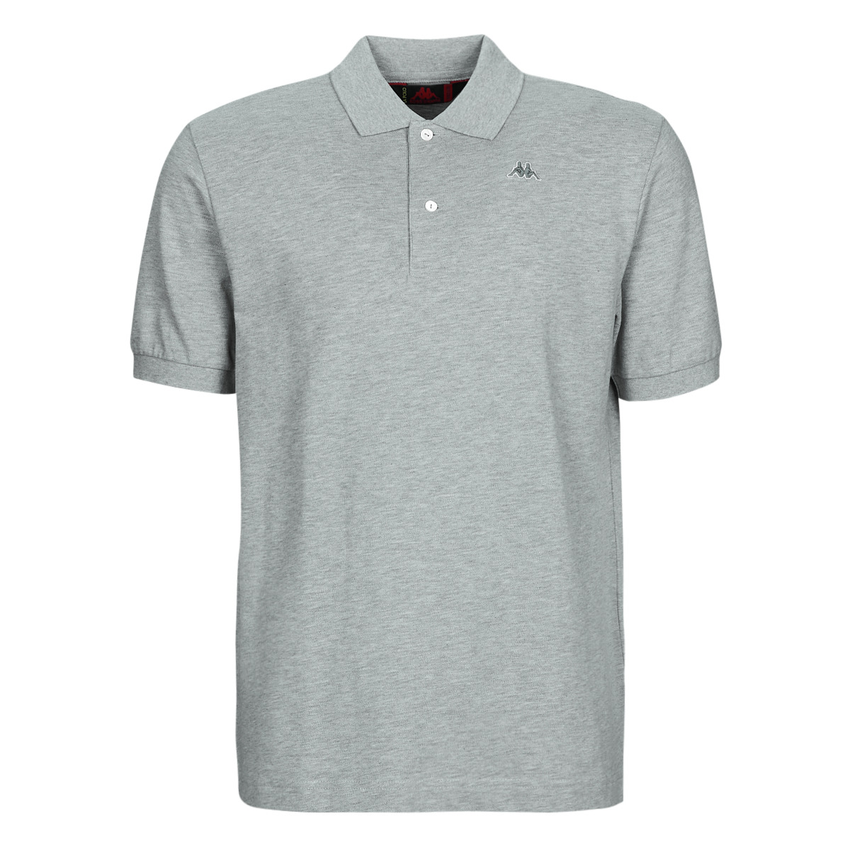 Clothing Men short-sleeved polo shirts Kappa AARAU Grey