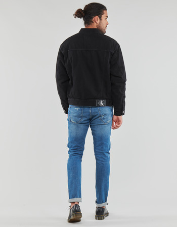 Calvin Klein Jeans GENDERLESS PADDED DENIM JACKET Black