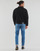 Clothing Men Denim jackets Calvin Klein Jeans GENDERLESS PADDED DENIM JACKET Black
