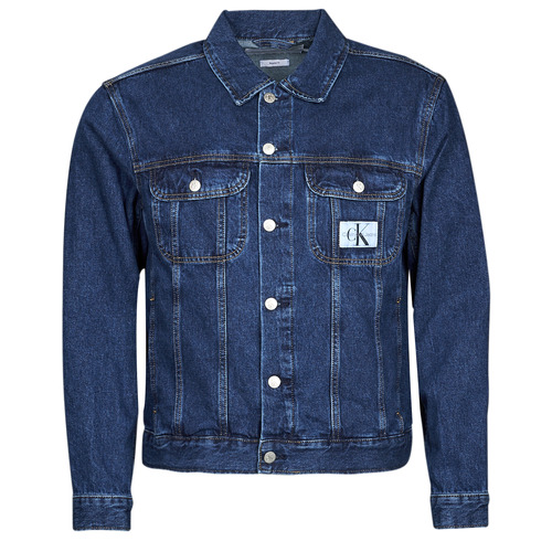Clothing Men Denim jackets Calvin Klein Jeans REGULAR 90S DENIM JACKET Blue / Medium