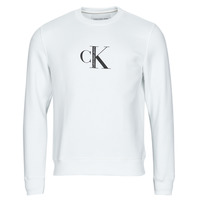 Clothing Men sweaters Calvin Klein Jeans CK INSTITUTIONAL CREW NECK Black
