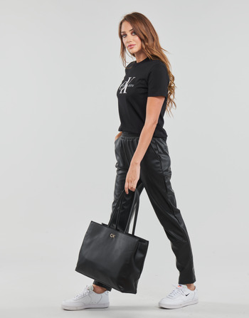 Calvin Klein Jeans CORE MONOGRAM REGULAR TEE Black