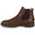 Shoes Men Mid boots Selected SLHBLAKE LEATHER CHELSEA BOOT Brown