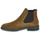 Shoes Men Mid boots Selected SLHBLAKE SUEDE CHELSEA BOOT Cognac