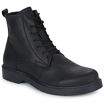Shoes Men Mid boots Selected SLHTHOMAS LEATHER BOOT Black