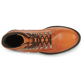 Selected SLHMADS LEATHER BOOT Cognac