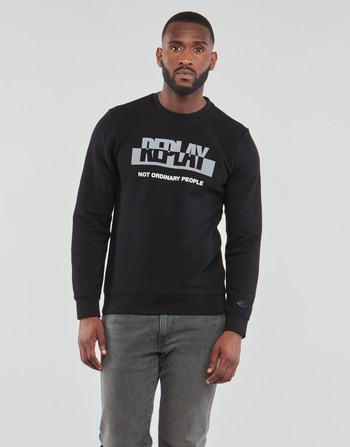 Clothing Men sweaters Replay M6318 Black
