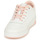 Shoes Women Low top trainers Calvin Klein Jeans CUPSOLE LACEUP BASKET LOW LTH White / Pink