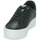 Shoes Women Low top trainers Calvin Klein Jeans VULC FLATFORM LACEUP Black