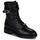 Shoes Women Mid boots Calvin Klein Jeans RUBBER SOLE COMBAT BOOT W HW Black