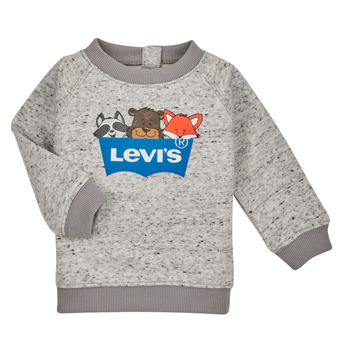 Clothing Boy sweaters Levi's CREWNECK CAMP FRIENDS Grey