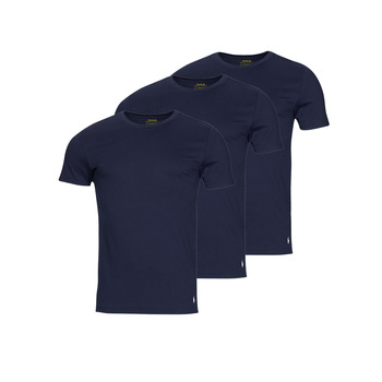 material Men short-sleeved t-shirts Polo Ralph Lauren CREW NECK X3 Marine / Marine / Marine