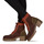 Shoes Women Ankle boots Kickers KICK HELLO Brown / Orange